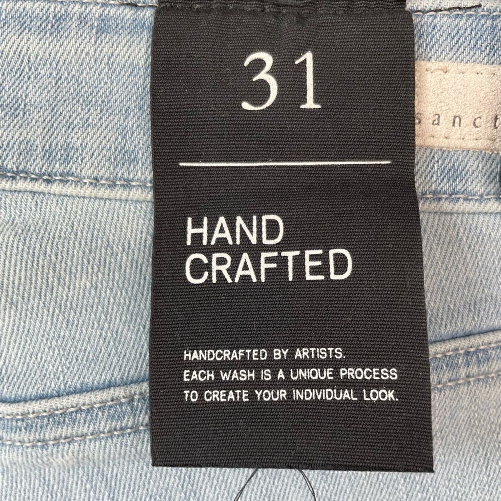 NWT Sanctuary Modern Straight Crop Jeans Size 31 - Picture 7 of 10